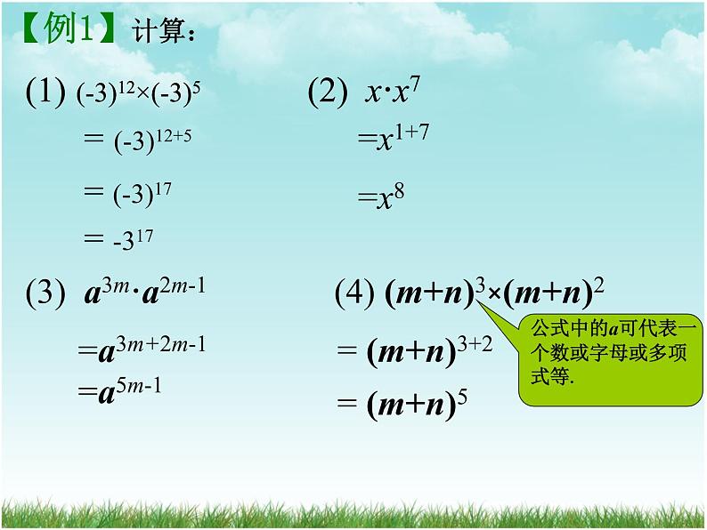 苏科版七年级数学下册 8.1 同底数幂的乘法(1) 课件第5页