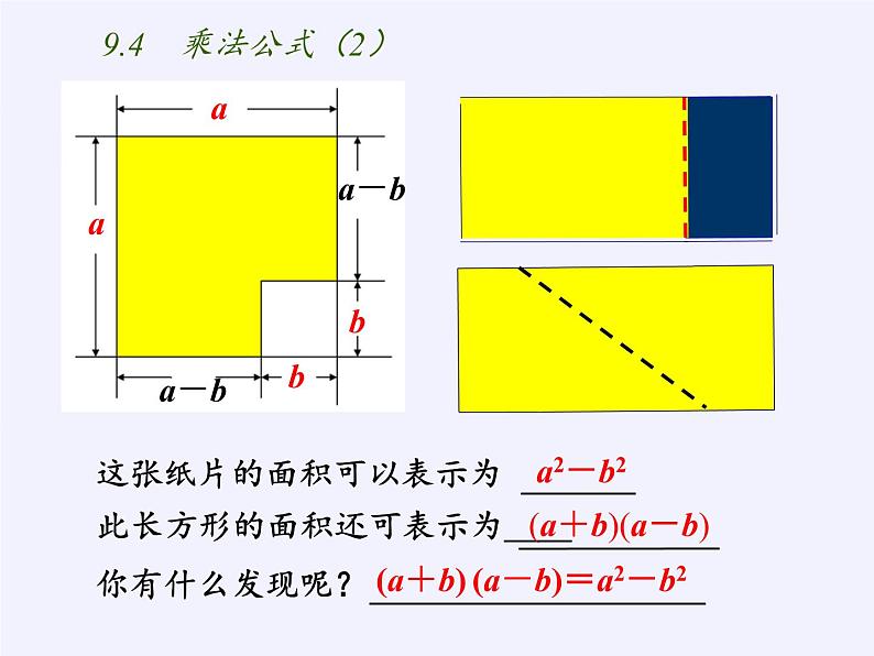 苏科版七年级数学下册 9.4 乘法公式(3) 课件第6页