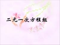 数学七年级下册10.2 二元一次方程组教学演示课件ppt