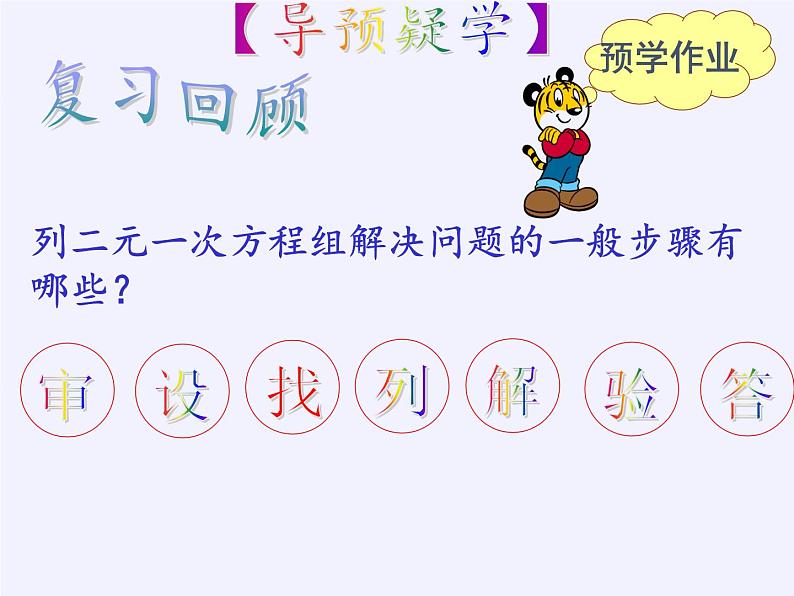 苏科版七年级数学下册 10.5 用二元一次方程组解决问题(8) 课件第2页