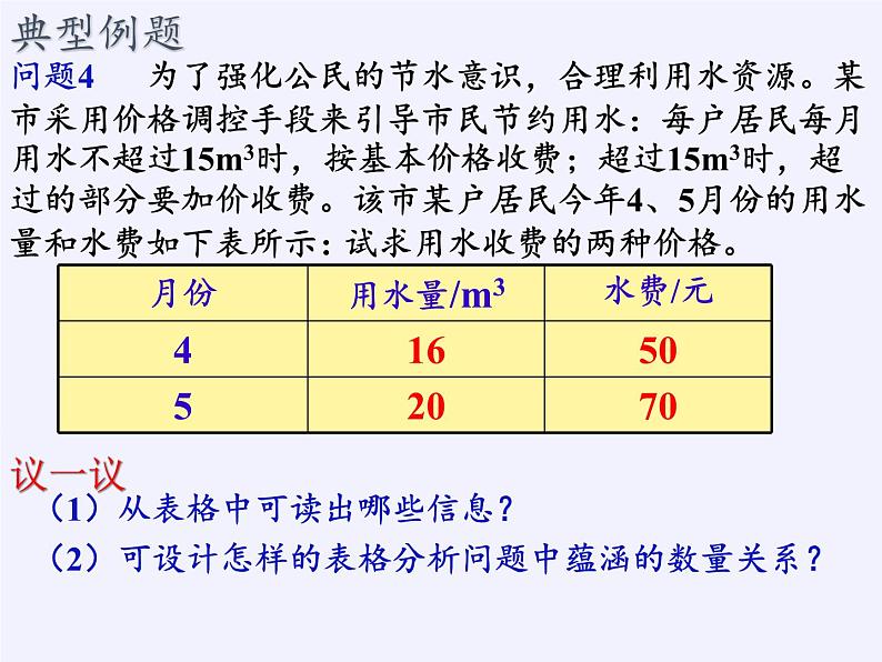 苏科版七年级数学下册 10.5 用二元一次方程组解决问题(15) 课件第4页