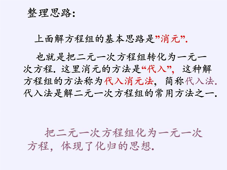 苏科版七年级数学下册 10.3 解二元一次方程组 课件05