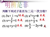 苏科版七年级数学下册 10.1 二元一次方程_(2) 课件