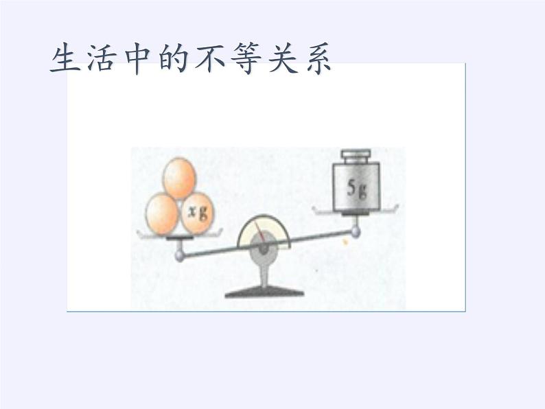 苏科版七年级数学下册 11.1 生活中的不等式(6) 课件第4页