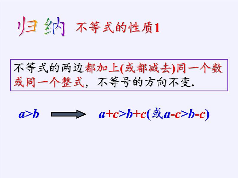 苏科版七年级数学下册 11.3 不等式的性质(4) 课件03