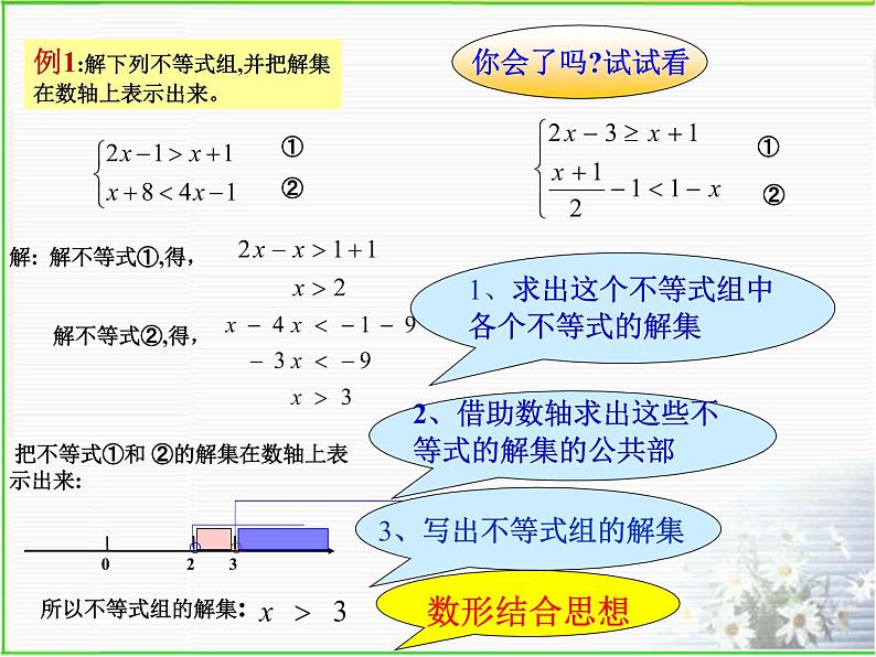 苏科版七年级数学下册 11.6 一元一次不等式组_(1) 课件第6页