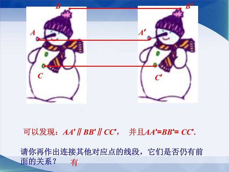 初中数学人教版七年级下册平移的概念平移的性质2课件PPT第8页