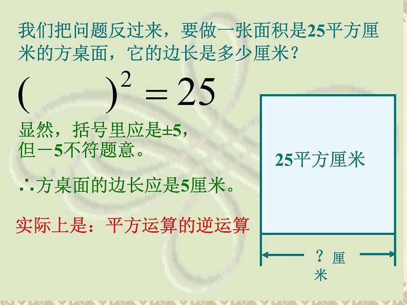 初中数学人教版七年级下册算数平方根1课件PPT第4页