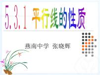 数学第五章 相交线与平行线5.3 平行线的性质5.3.1 平行线的性质课前预习课件ppt