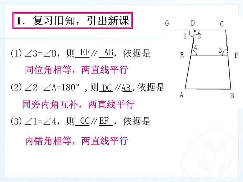 初中数学人教版七年级下册53平行线的性质课件PPT第2页