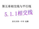 初中数学人教版七年级下册章前引言及相交线课件PPT