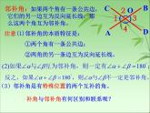 初中数学人教版七年级下册章前引言及相交线课件PPT
