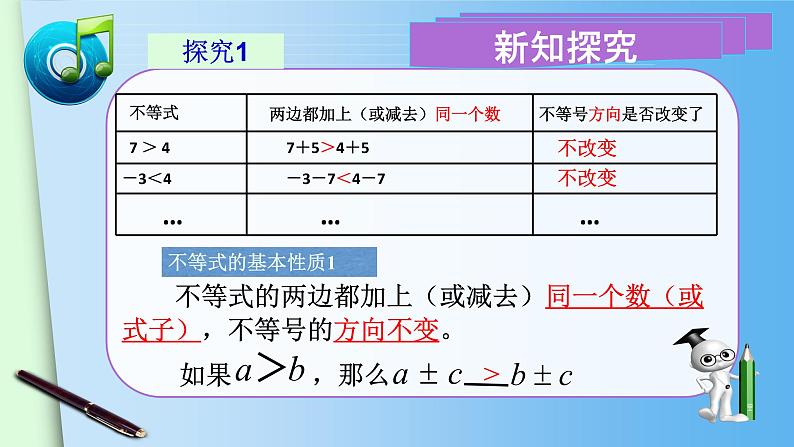 初中数学人教版七年级下册不等式的性质13课件PPT04