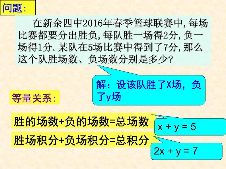 初中数学人教版七年级下册81二元一次方程组5课件PPT第4页