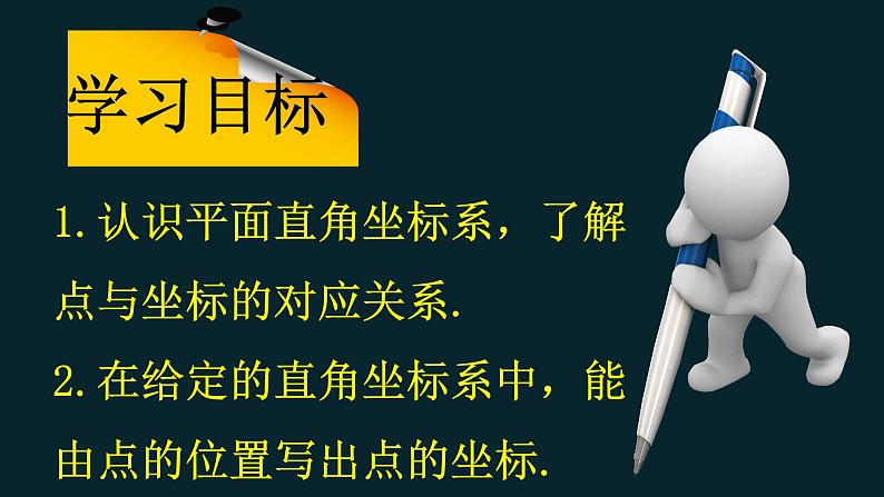 初中数学人教版七年级下册平面直角坐标系相关概念7课件PPT第6页