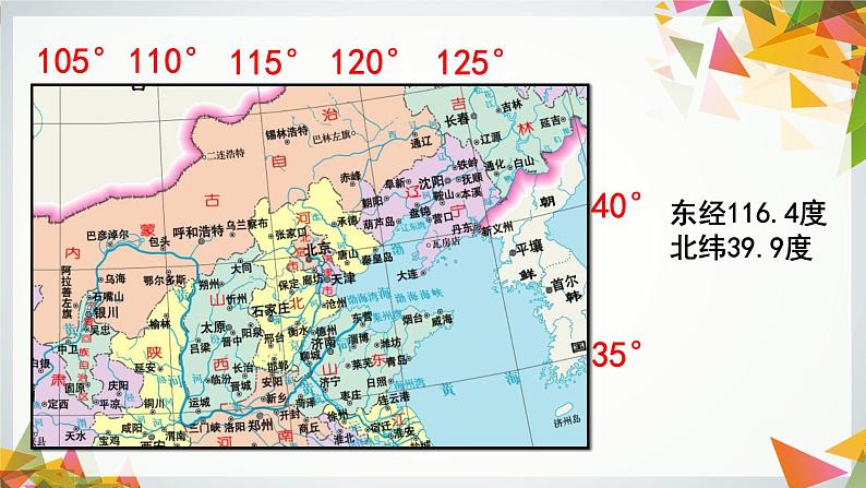 初中数学人教版七年级下册阅读与思考用经纬度表示地理位置2课件PPT第7页