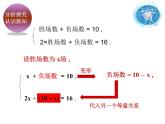 初中数学人教版七年级下册代入消元法13课件PPT