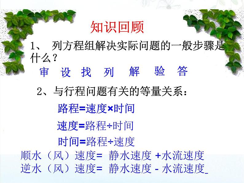 初中数学人教版七年级下册探究3交通运输问题1课件PPT第3页