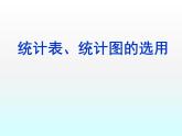 苏科版八年级数学下册 7.2 统计表、统计图的选用_(2)（课件）