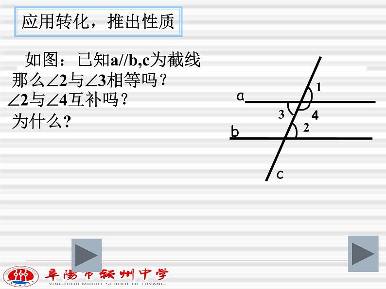 初中数学人教版七年级下册信息技术应用探索两条直线的位置关系2课件PPT第6页