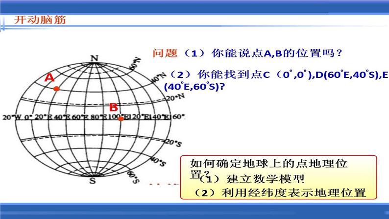 初中数学人教版七年级下册阅读与思考用经纬度表示地理位置3课件PPT第8页