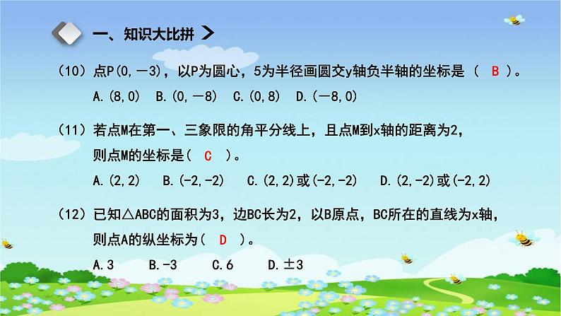 初中数学人教版七年级下册测试4课件PPT第6页