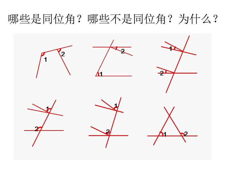 初中数学人教版七年级下册513同位角内错角同旁内角课件PPT第4页