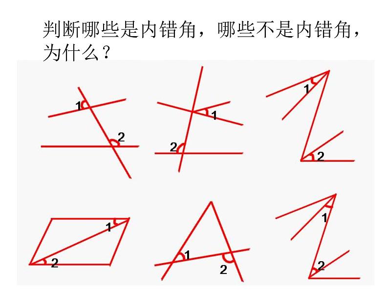 初中数学人教版七年级下册513同位角内错角同旁内角课件PPT第6页