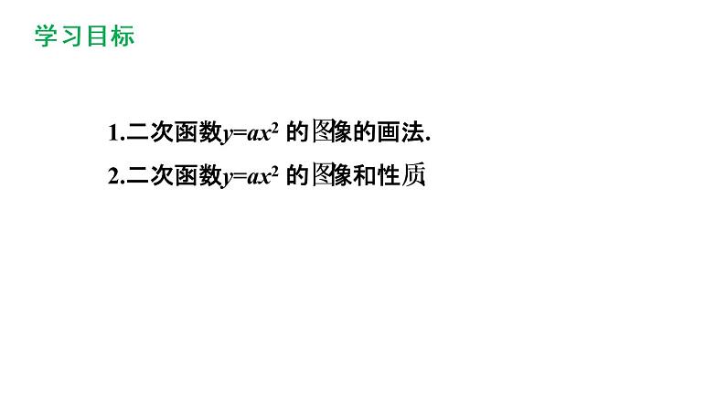 5.2.1 二次函数y=ax2(a≠0)的图像和性质 课件 2021-2022学年苏科版数学九年级下册02