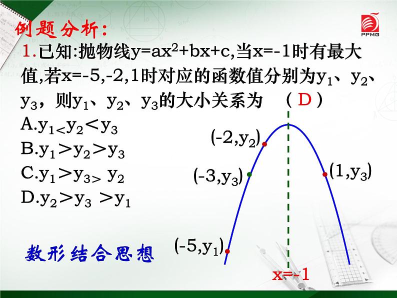 苏科版九下数学5.4.二次函数与一元二次方程（2）(共22张PPT)08