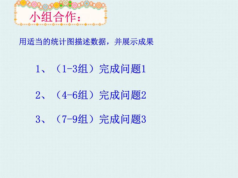 初中数学人教版七年级下册利用折线图条形图扇形图描述数据6课件PPT07