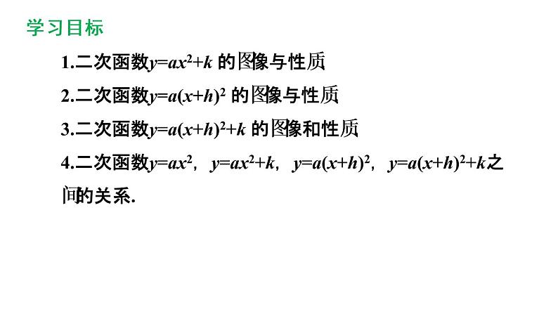 5.2.2 二次函数的图像和性质 课件 2021-2022学年苏科版数学九年级下册第2页