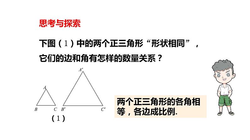 苏科版九年级数学下册课件：6.3相似图形07