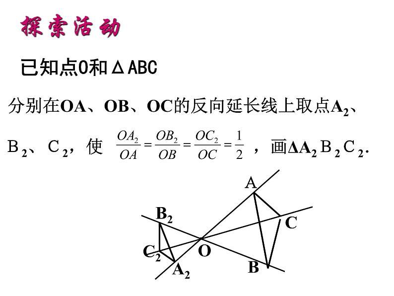 苏科版九年级下册数学课件6.6图形的位似 （共29张ppt）06