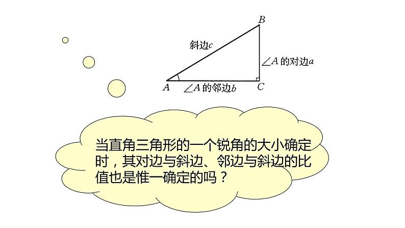 苏科版九年级数学下册课件：7.2 第1课时 正弦、余弦03