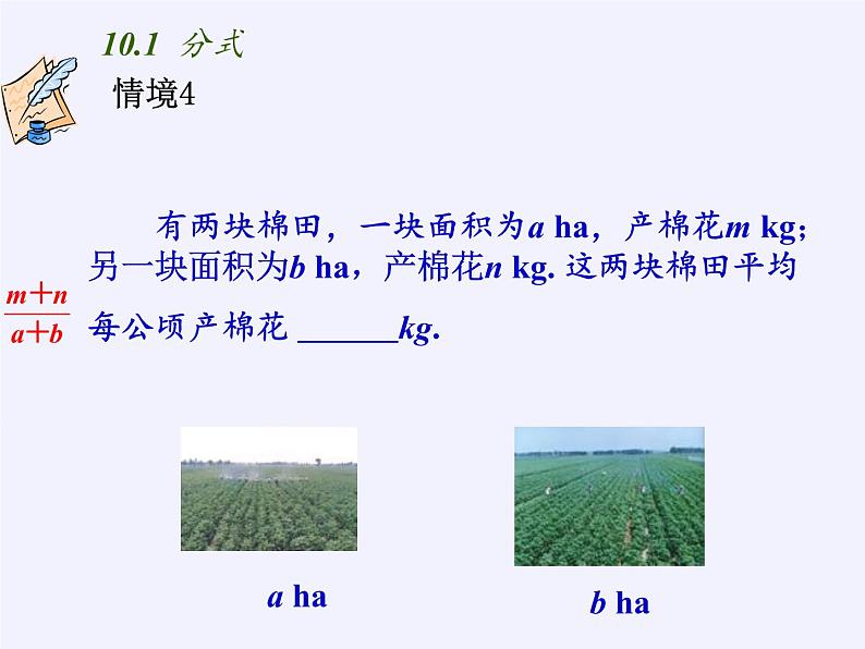 苏科版八年级数学下册 10.1 分式(5)（课件）第7页