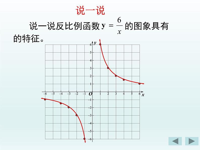 苏科版八年级数学下册 11.2 反比例函数的图象与性质（课件）第8页