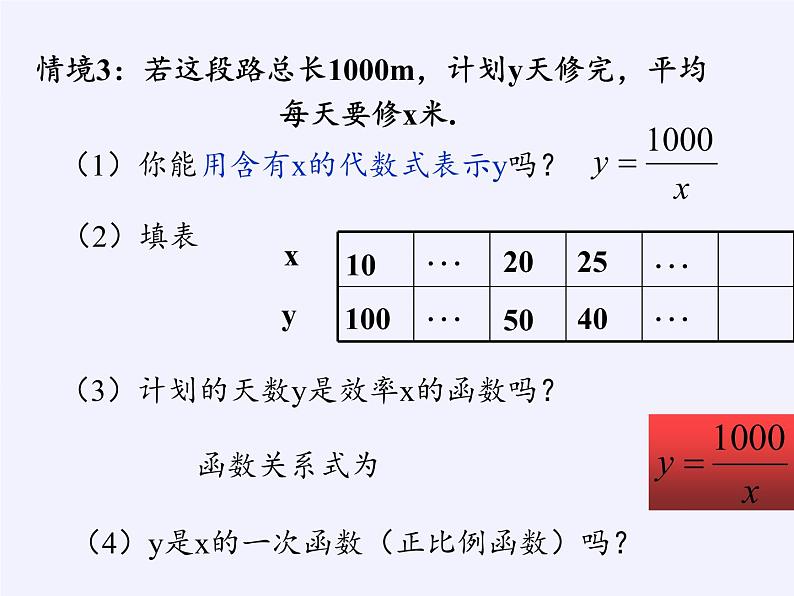 苏科版八年级数学下册 11.1 反比例函数(13)（课件）第4页