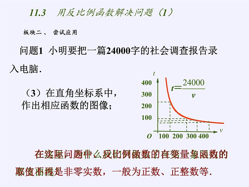 苏科版八年级数学下册 11.3 用反比例函数解决问题(13)（课件）第8页