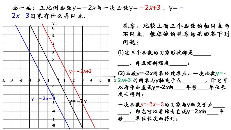 初中数学人教 版八年级下册 一次函数的图象与性质 课件第6页