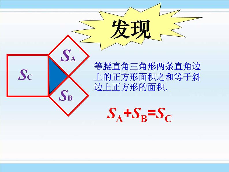 初中数学人教 版八年级下册 勾股定理1 课件第5页