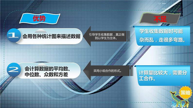 初中数学人教 版八年级下册 课题学习体质健康测试中的数据分析2 课件第8页