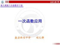 初中数学人教 版八年级下册 习题训练11 课件