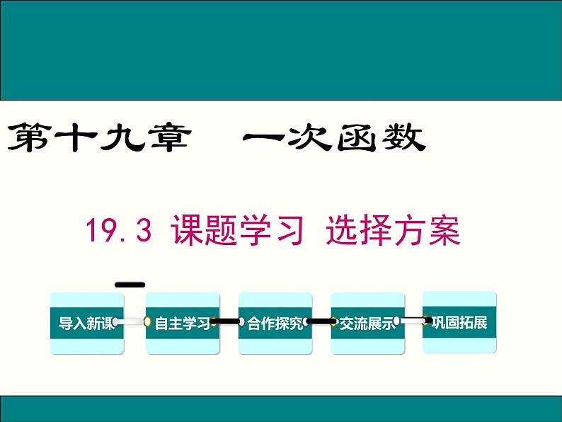 初中数学人教 版八年级下册 数学活动7 课件01