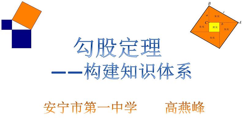 初中数学人教 版八年级下册 构建知识体系3 课件第1页