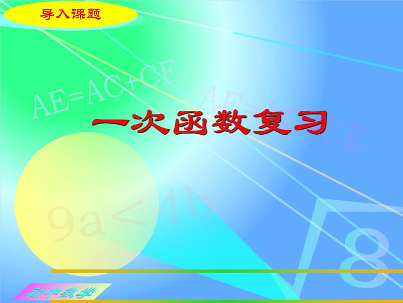 初中数学人教 版八年级下册 构建知识体系7 课件第3页