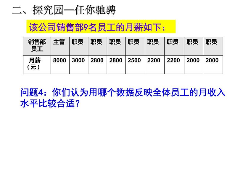 初中数学人教 版八年级下册 中位数5 课件第7页