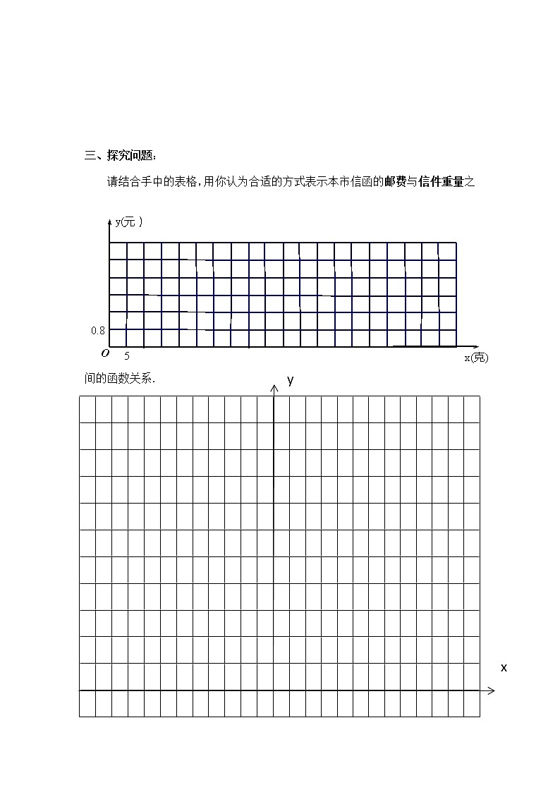 初中数学人教 版八年级下册 函数教案第2页