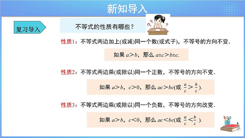 《9.1.2  不等式的性质 第2课时》同步精品课件第3页