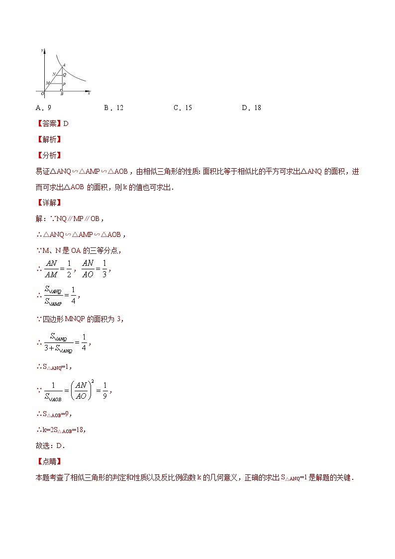 专题25：第5章相似三角形之A字型相似-备战2022中考数学解题方法系统训练（全国通用）(原卷+解析)02